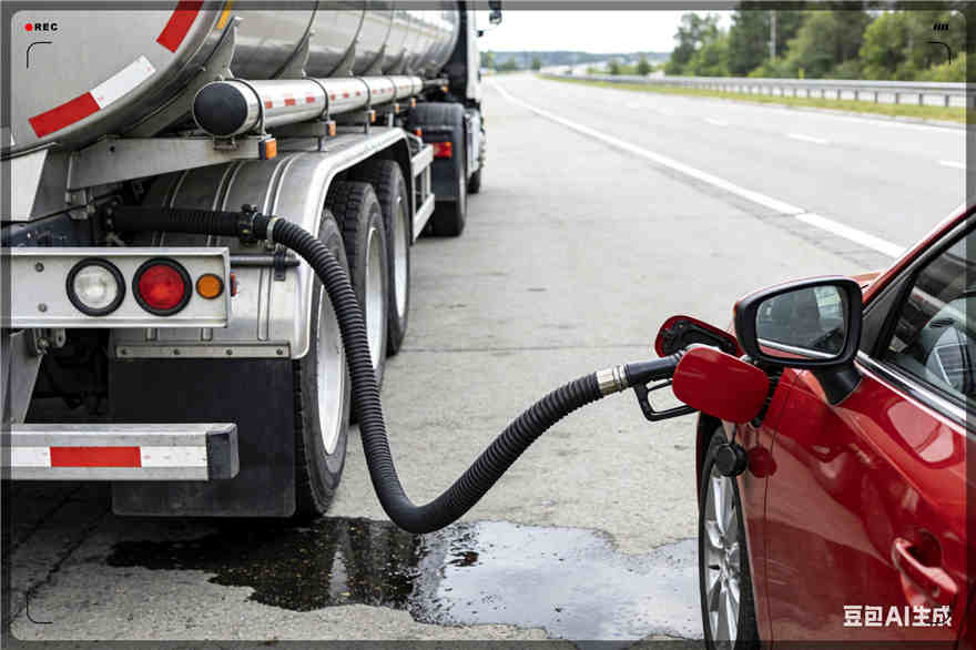 金山区汽车救援送水案例